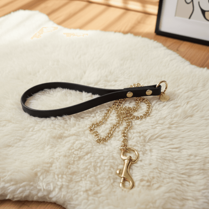 Guinzaglio in Acciaio e Biothane Chain Lead per Cani