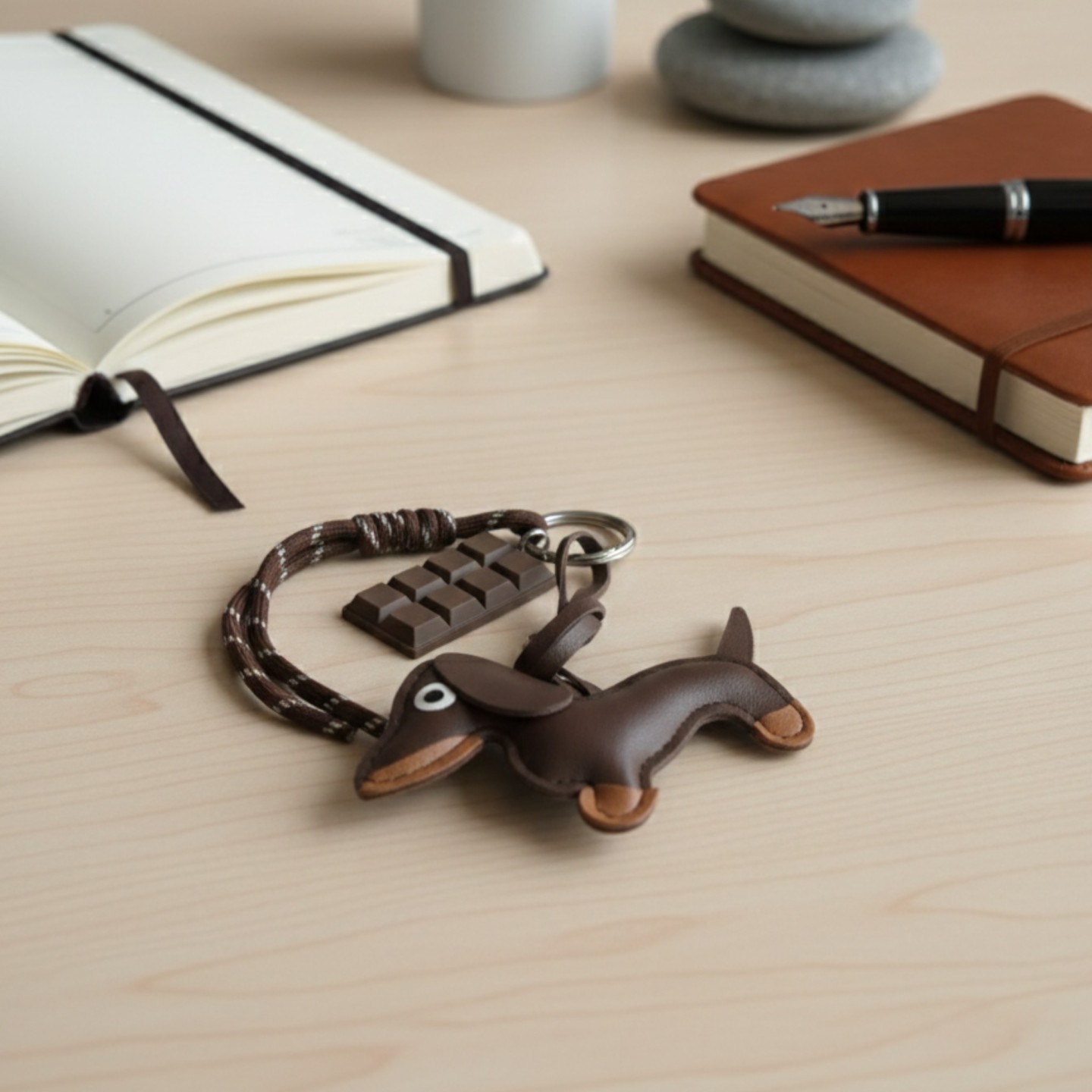 Portachiavi Bassotto