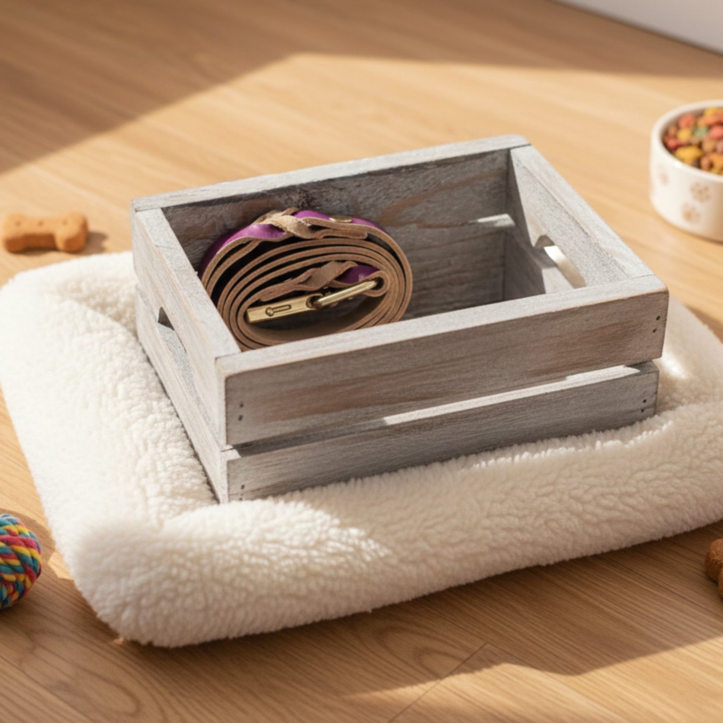 Guinzaglio Liscio Cuoio Toscano per Cani | Dolce Zampa