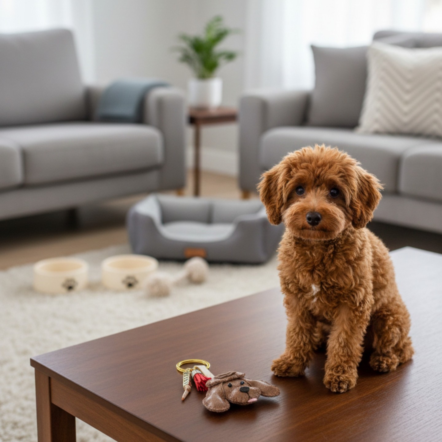 Portachiavi Cane Personalizzato Eco Pelle | Dolce Zampa