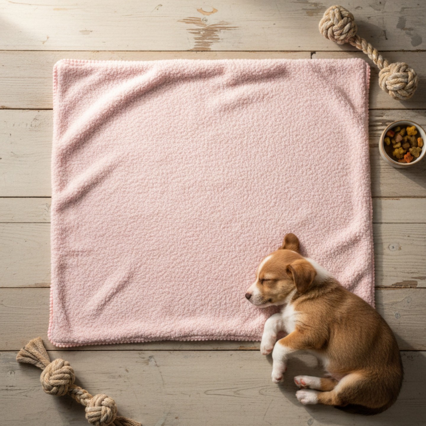 Coperta Rosa Bouclu00e9 per Cani Piccola Taglia | Dolce Zampa