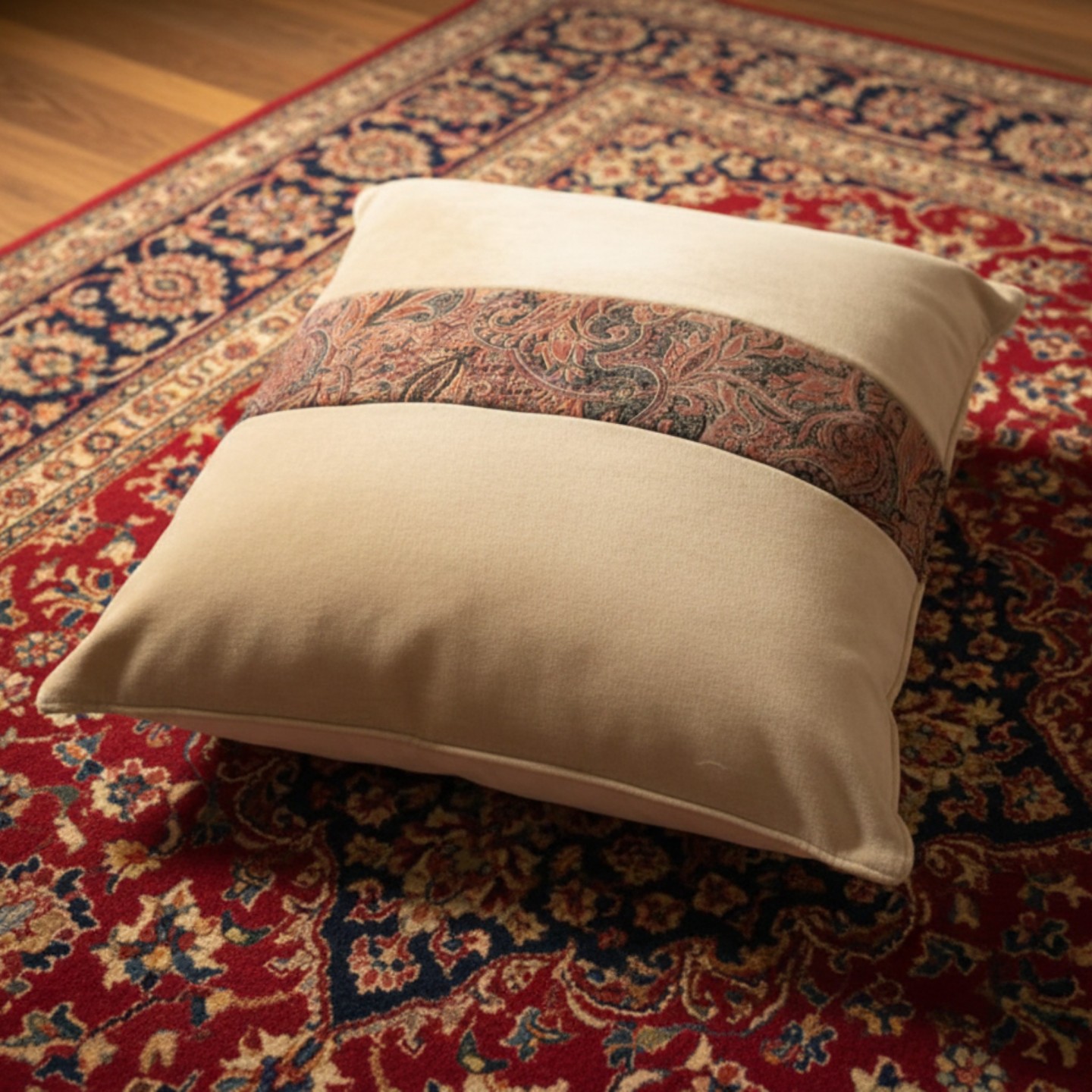 Cuccia Rotonda Lusso Double Face 60cm | Velluto Damascato