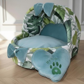 Cuccia Comfort Tropical per Cani Piccoli | Dolce Zampa