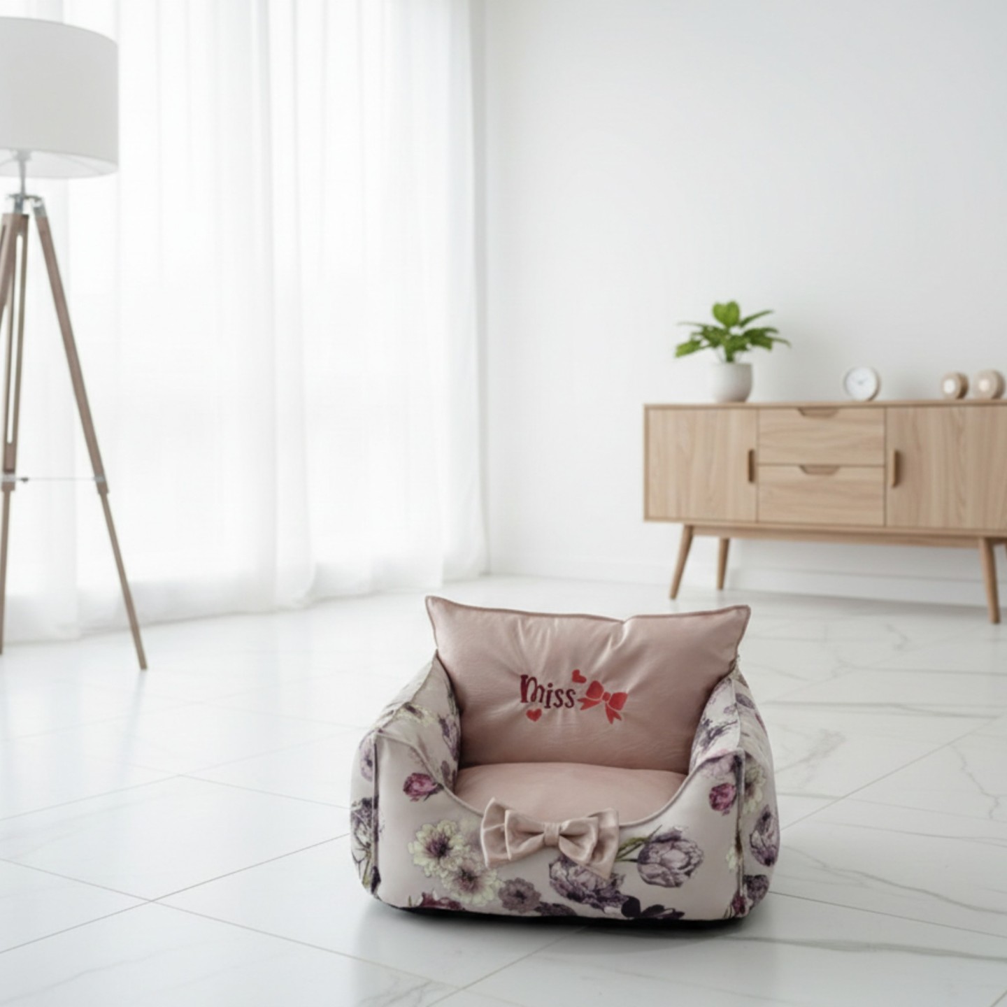 Cuccia Comfort 50x43 cm Cani Piccoli | Velluto Lavabile