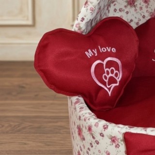 Cuccia Comfort Tropical per Cani Piccoli | Dolce Zampa
