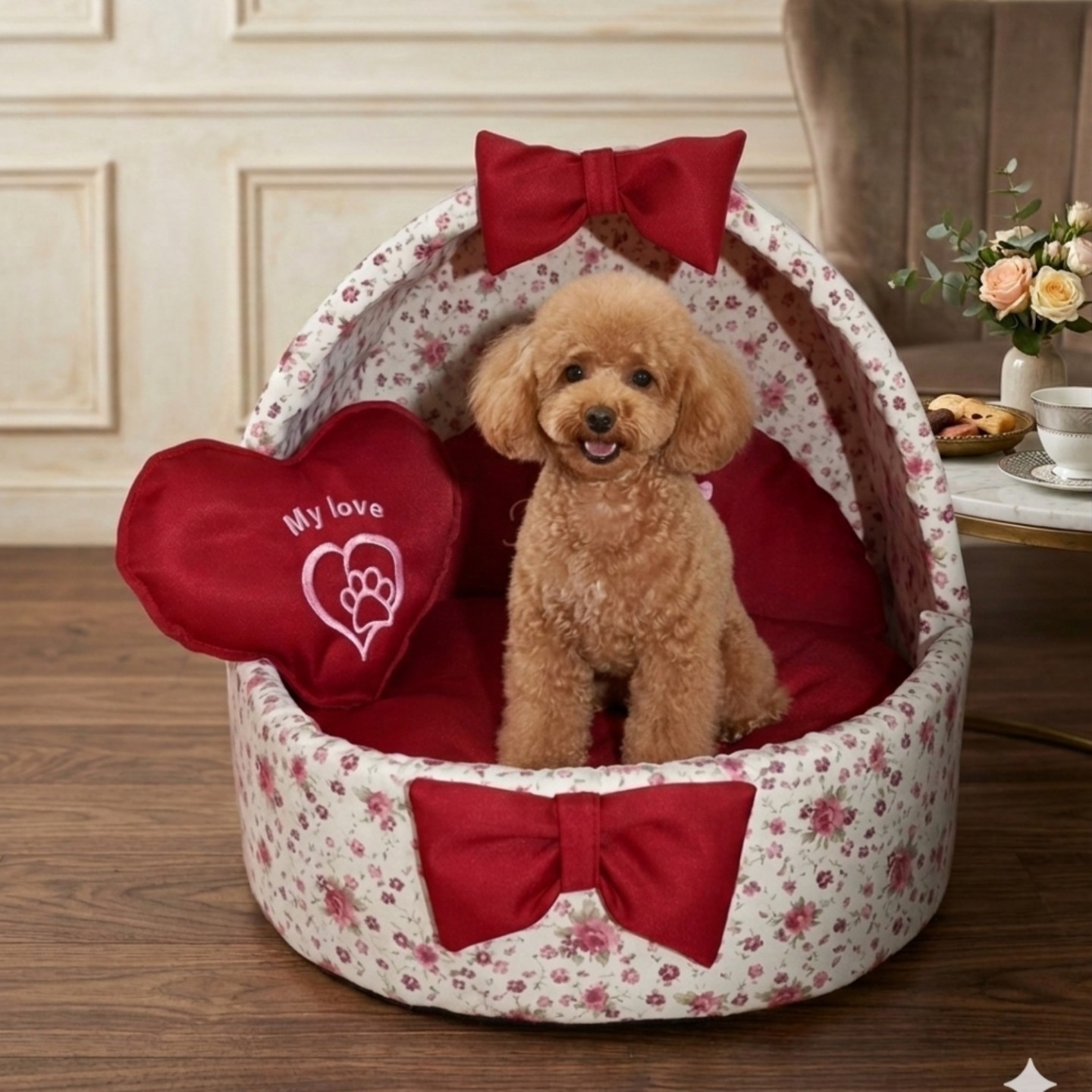 Cuccia Comfort Tropical per Cani Piccoli | Dolce Zampa