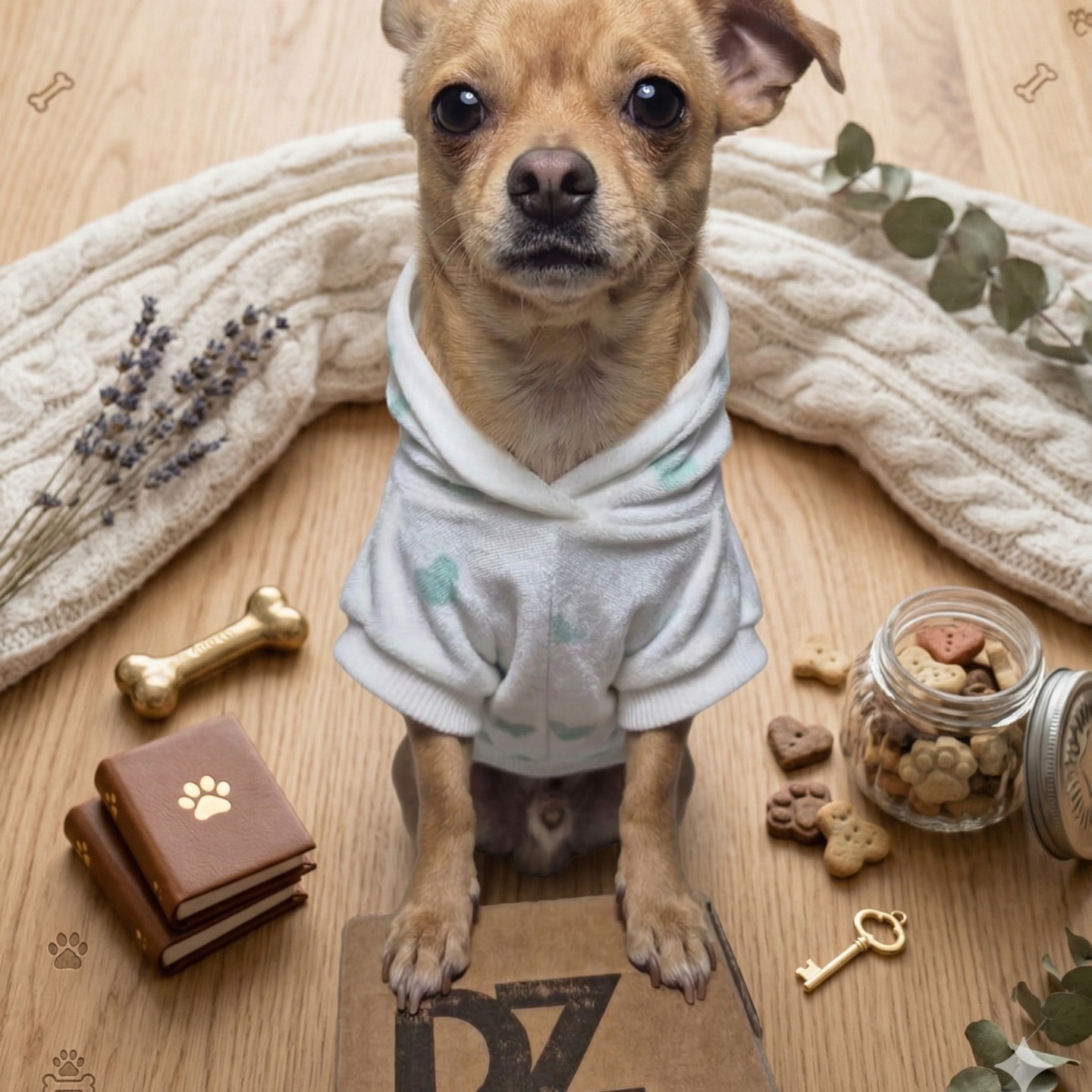 Mad Hatter Tiffany Sweatshirt Cane | Ciniglia Pizzo Fiocco Cuoricino