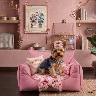 Cuccia per Cani in Cotone Personalizzata Nome