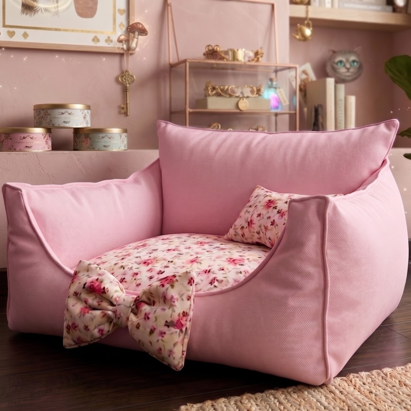 Cuccia per Cani in Cotone Personalizzata Nome