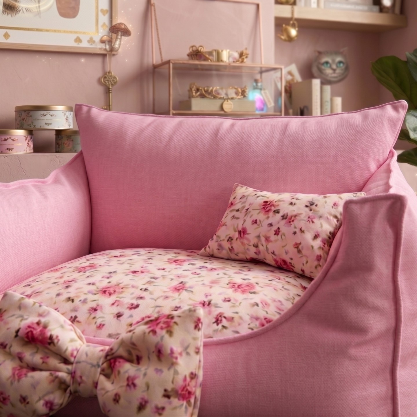 Cuccia per Cani in Cotone Personalizzata Nome