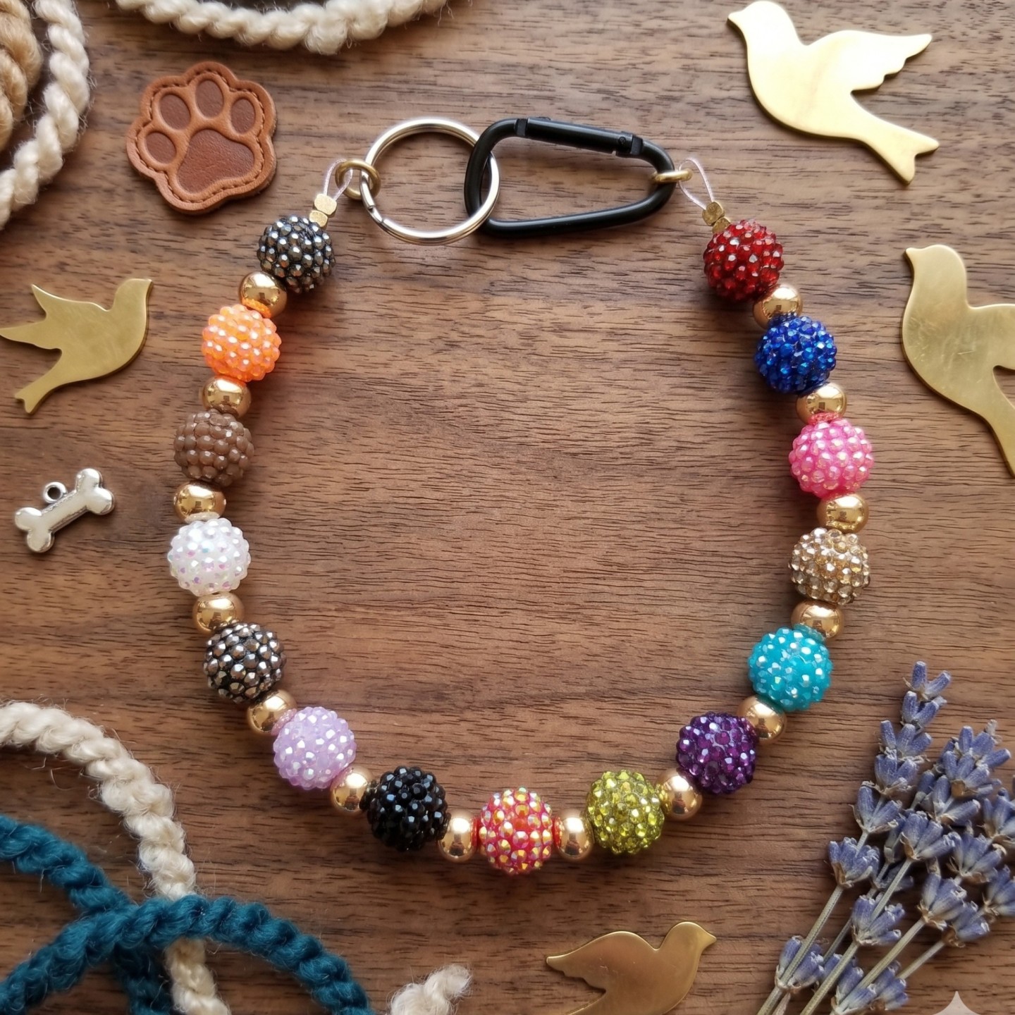 Collana per Cani con Perle e Brillantini Luxury | DocleZampa