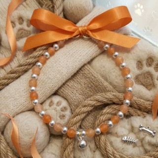 Collana per Cani in Giada e Ceramica Luxury | DocleZampa