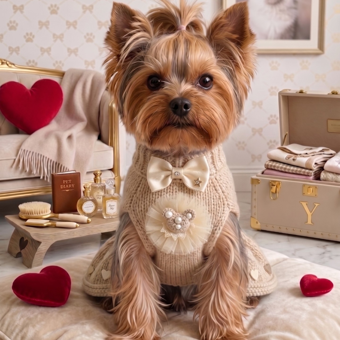 Vestiti per Cani su Misura in Lana e Cotone | Artigianale DolceZampa