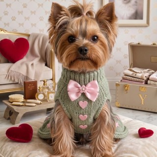 Vestiti per Cani su Misura in Lana e Cotone | Artigianale DolceZampa