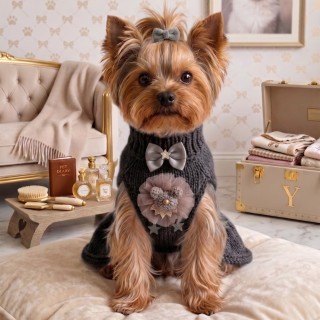 Vestiti per Cani su Misura in Lana e Cotone | Artigianale DolceZampa
