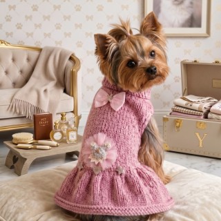 Vestiti per Cani su Misura in Lana e Cotone | Artigianale DolceZampa