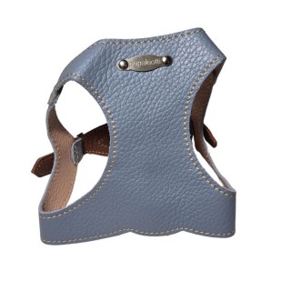 Pettorina in Vera Pelle Lusso per Cani Piccoli e Medi - Made in Italy
