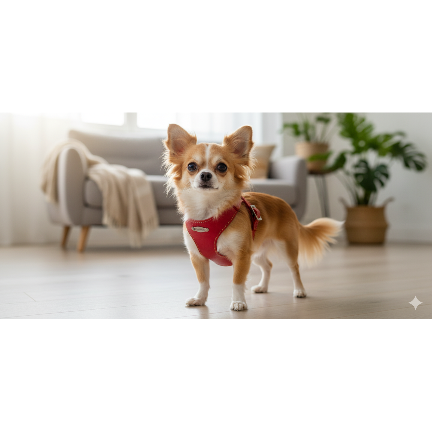 Pettorina Bustier in Pelle per Cani | Dolce Zampa