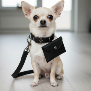 Set Collare Premium in Vera Pelle | Artigianato Made in Italy Pupakiotti