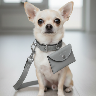 Set Collare Premium in Vera Pelle | Artigianato Made in Italy Pupakiotti