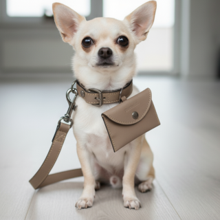 Set Collare Premium in Vera Pelle | Artigianato Made in Italy Pupakiotti