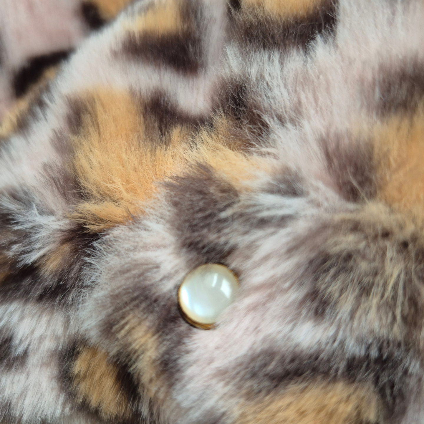 Leopard Fur Harness – Pettorina in ecopelliccia rosa leopardata per cani di piccola taglia | Dolce & Zampa