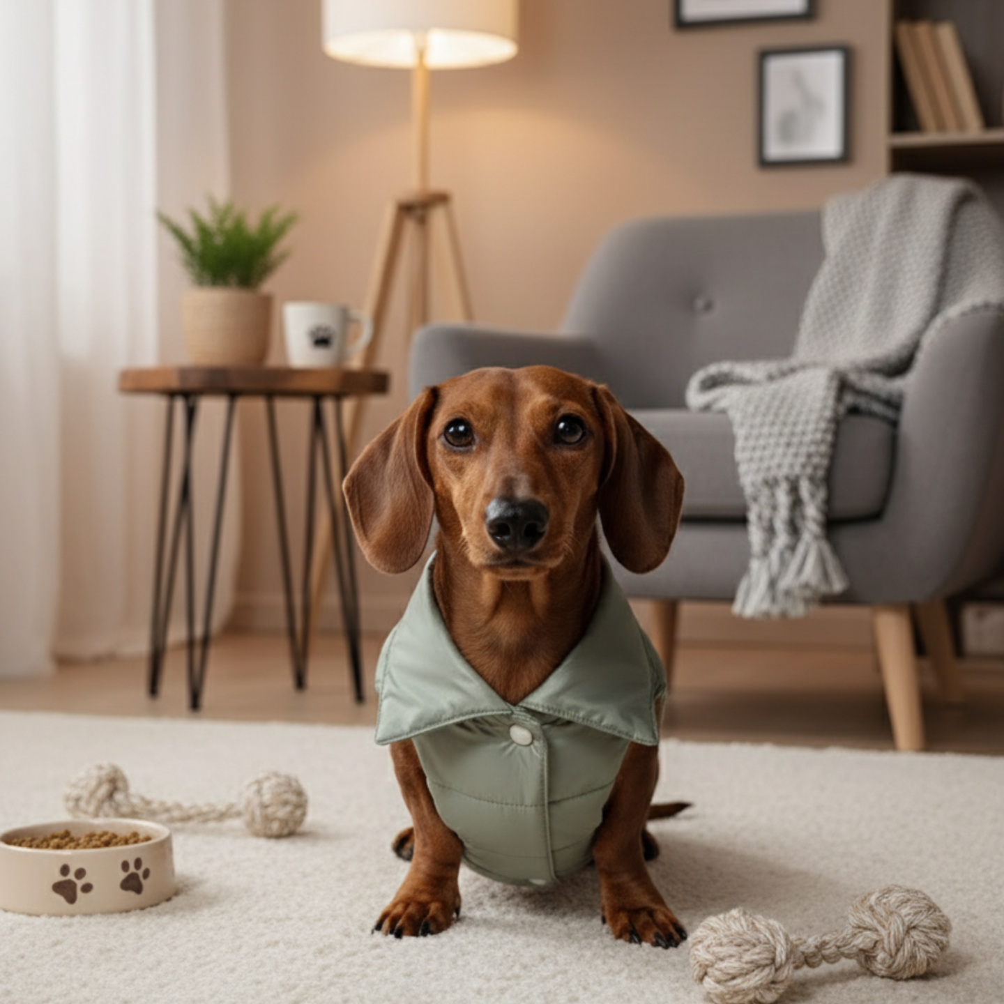 Piumino Invernale per Cani Jacket Hoodie | Dolce Zampa