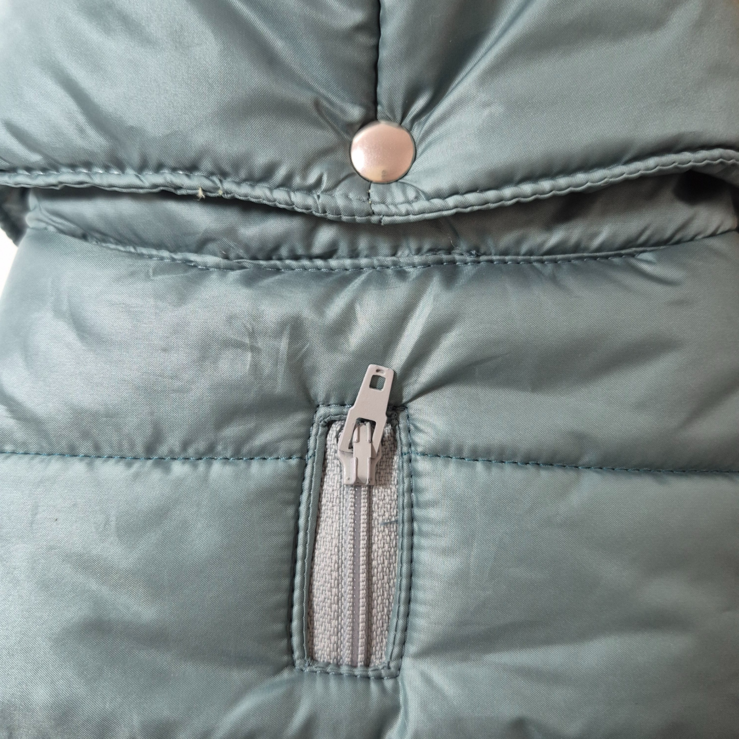 Winter Down Jacket Hoodie Grigio | Piumino Invernale per Cani Elegante e Impermeabile