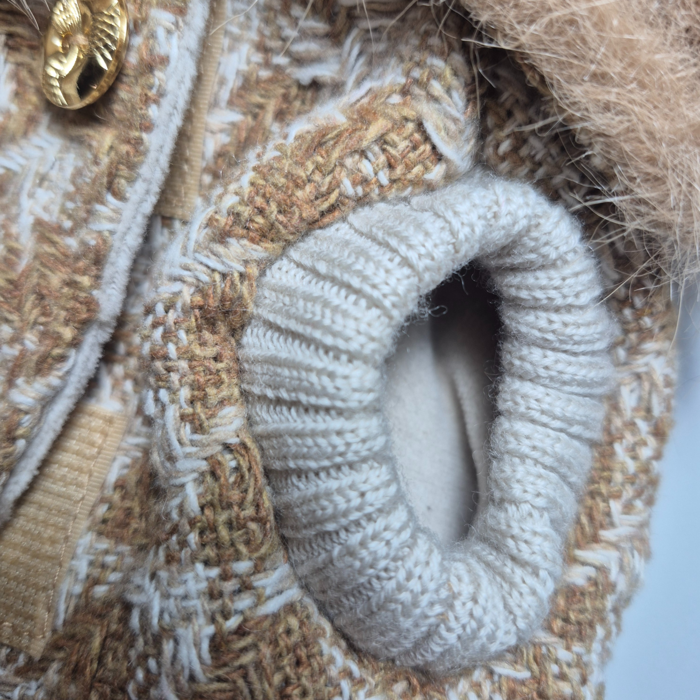 Cappottino Camel Coat per Cani Piccola Taglia | Dolce Zampa