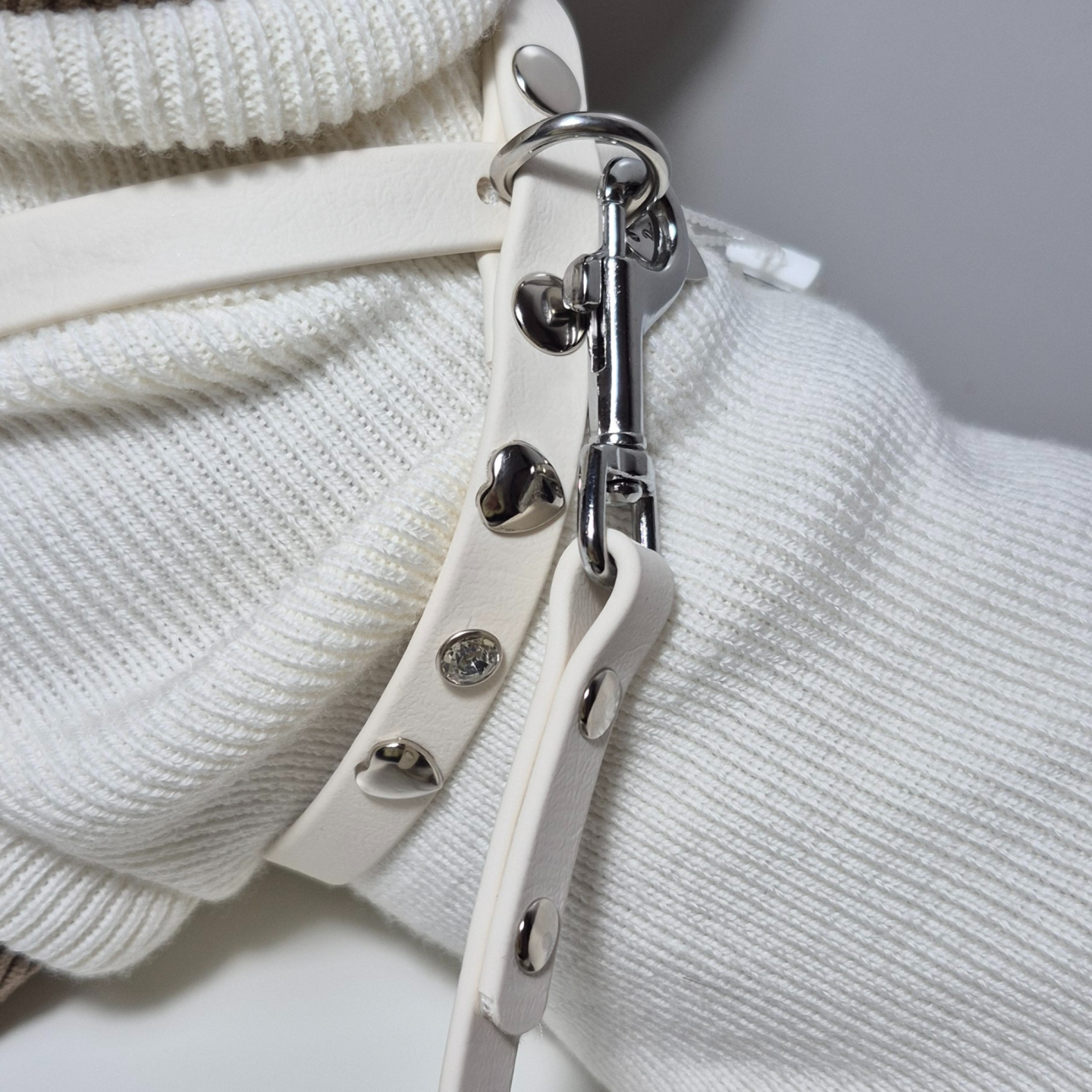 Pettorina Biothane Light Gold | Poodle Harness Made in Italy