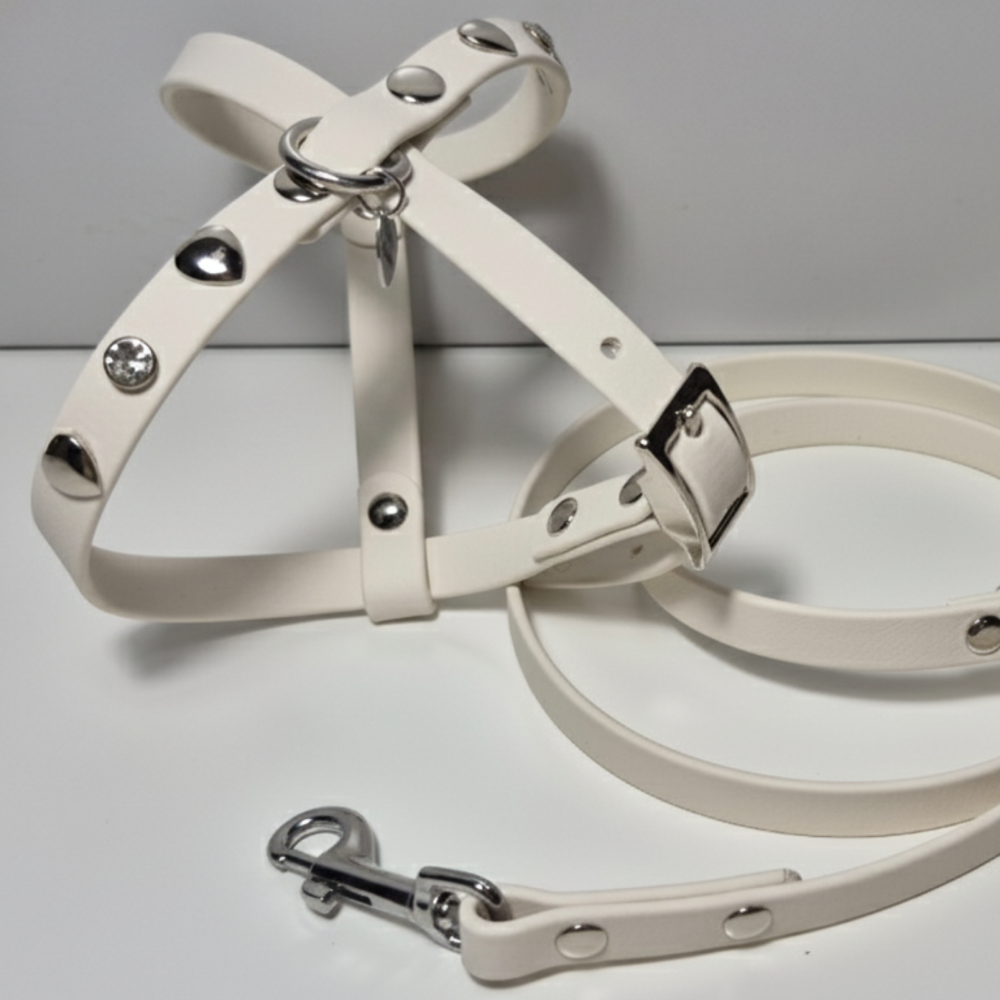 Pettorina Biothane Light Gold | Poodle Harness Made in Italy