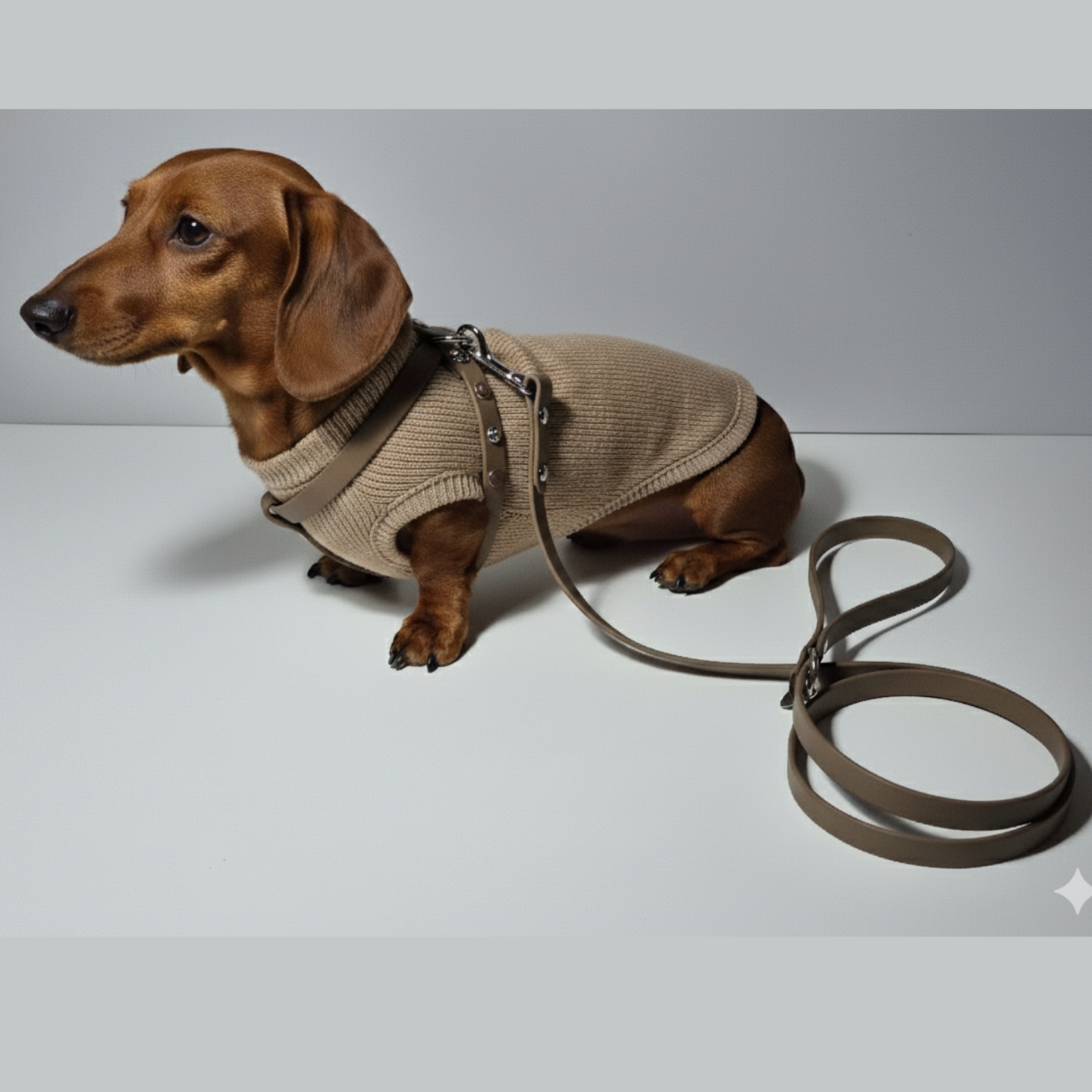 Guinzaglio in Biothane Classic Lead Gold – Dolce & Zampa | Eleganza e Resistenza per Cani di Taglia Piccola e Media