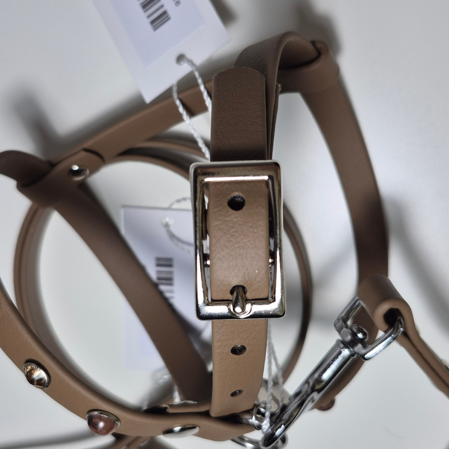 Pettorina Biothane Elegante per Cani | Cabochon Harness Made in Italy