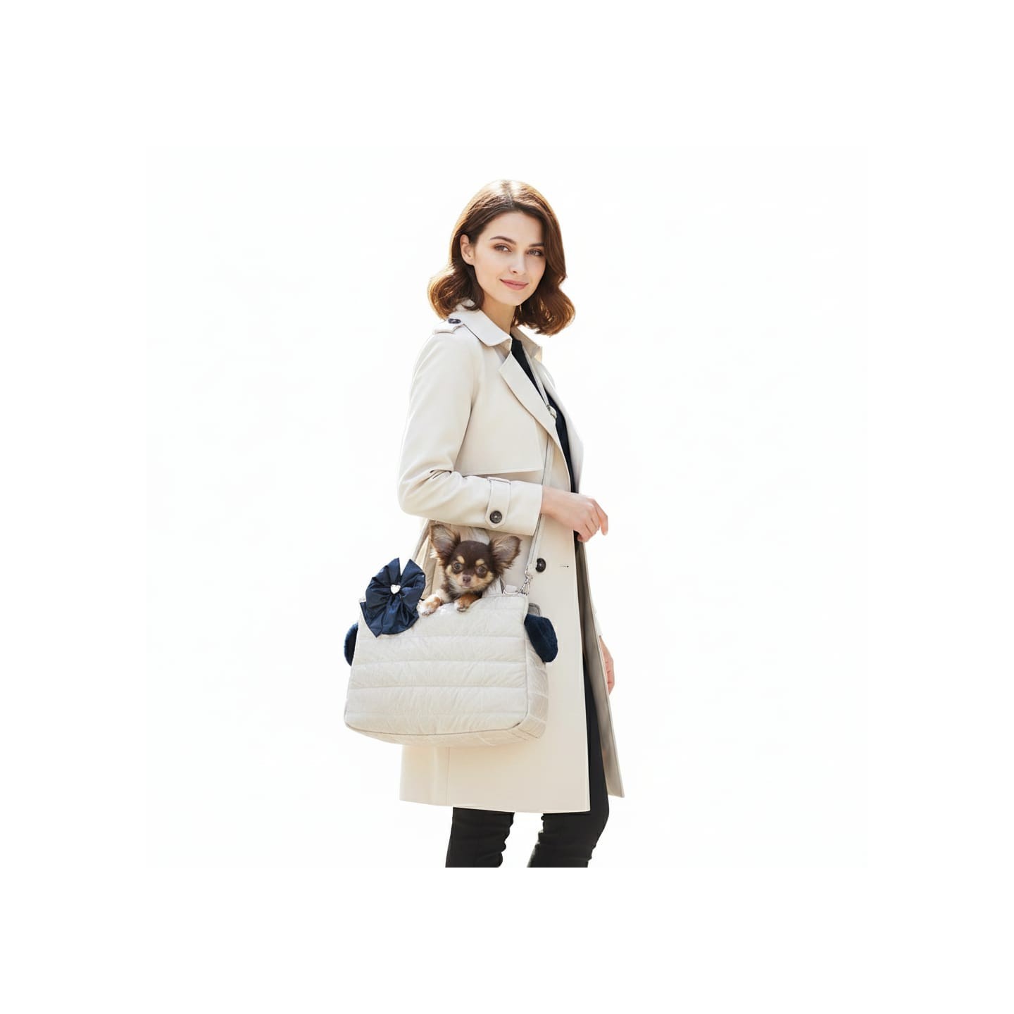 Borsa Trasporto Cani Winter Ice Tote Bag | Dolce Zampa