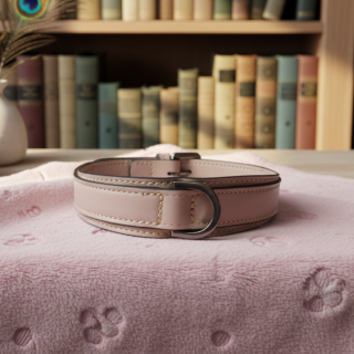 Collare in Pelle per Cani Piccola e Media Taglia | Artigianale Made in Italy