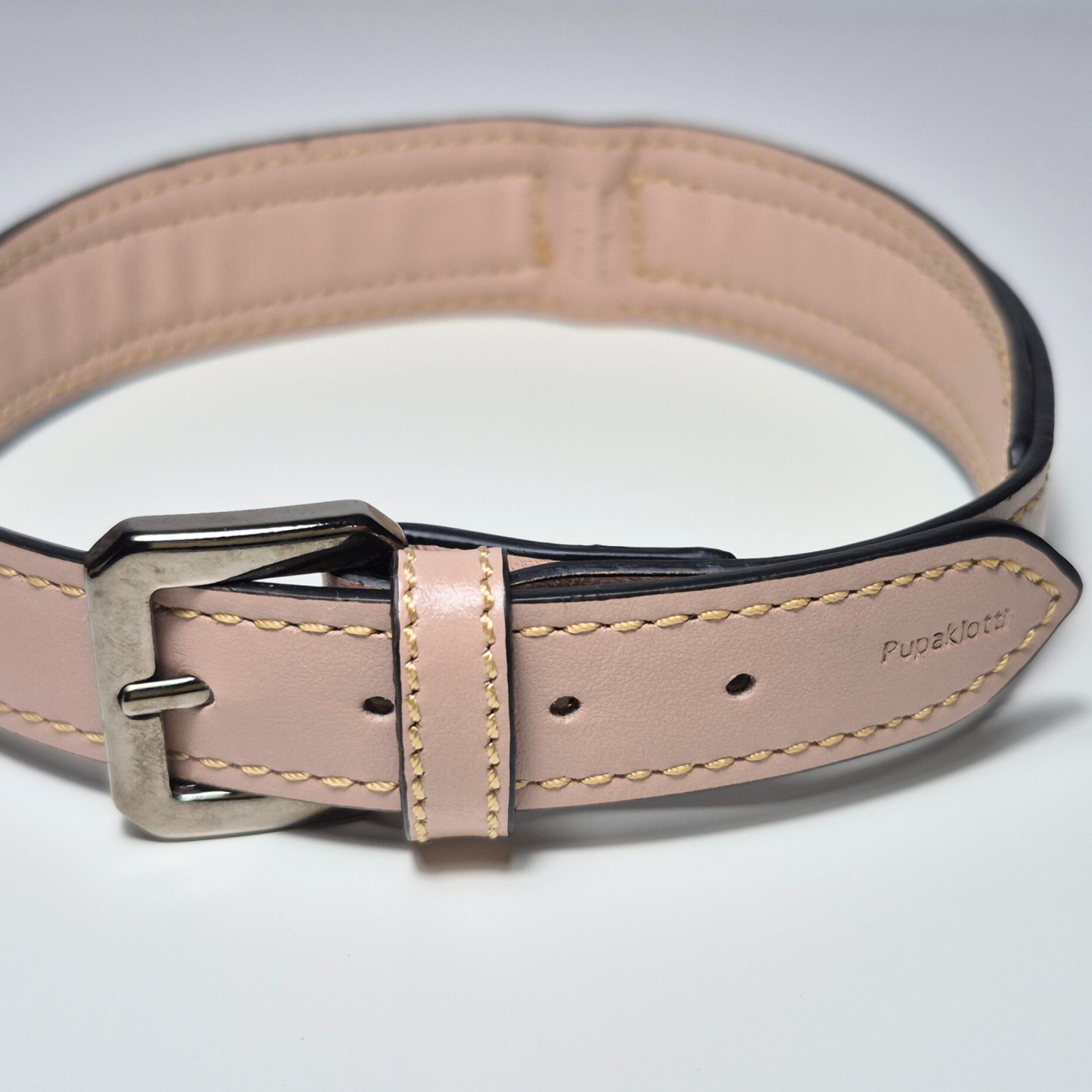 Collare in Pelle per Cani Piccola e Media Taglia | Artigianale Made in Italy