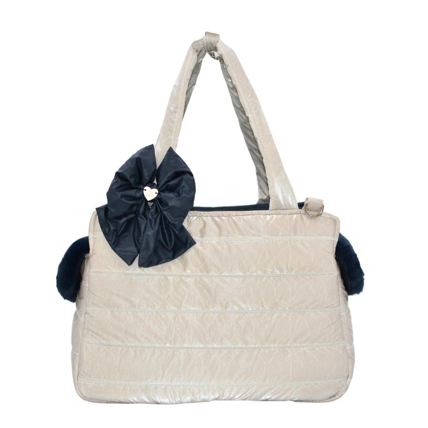 Winter Ice Tote Bag – Borsa invernale trapuntata per cani di piccola taglia | Dolce & Zampa