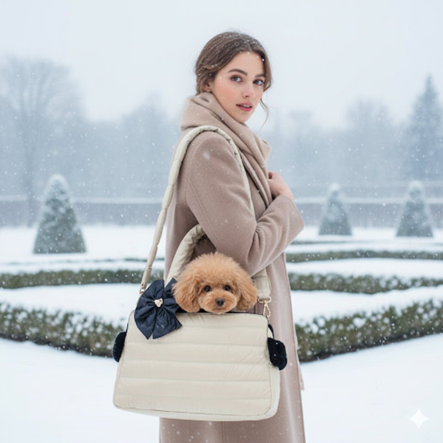 Borsa Trasporto Cani Winter Ice Tote Bag | Dolce Zampa