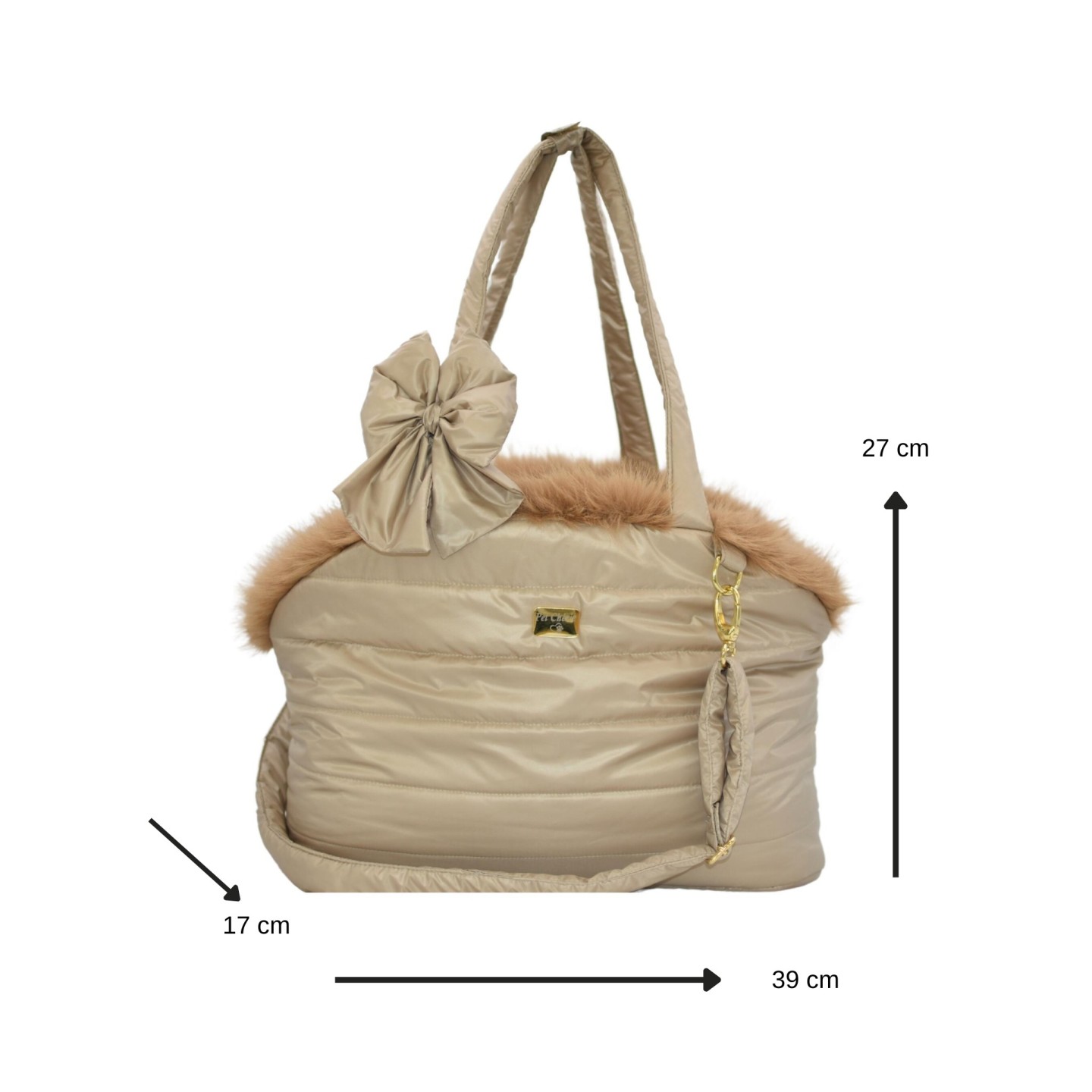 Soft Marvelous Sand Bed Bag | Borsa Cuccia Sabbia per Cani Piccoli Elegante e Morbida