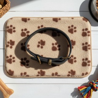 Collare per Cani in Cuoio Toscano Artigianale Liscio