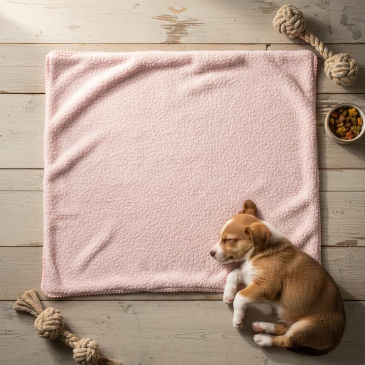 Coperta Rosa per Cani di Piccola Taglia