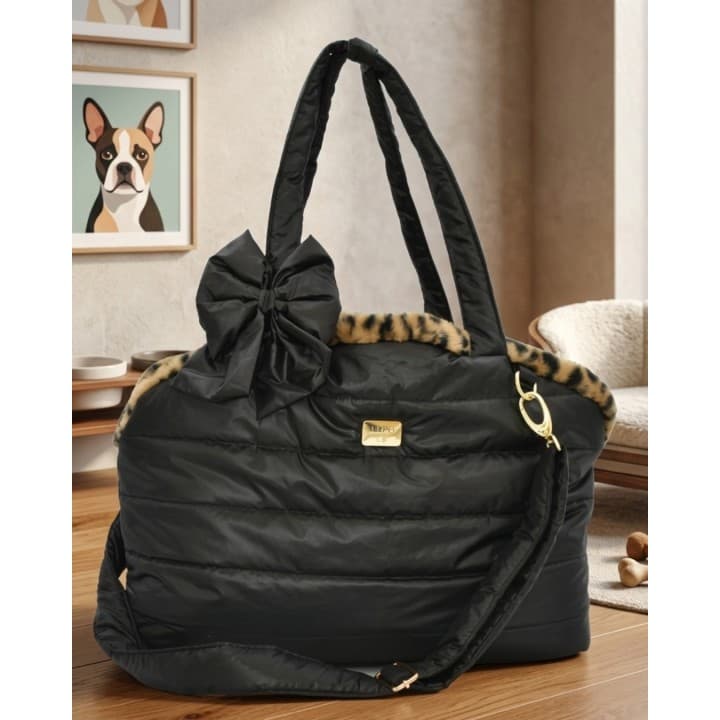 Borsa Cuccia Soft Marvelous Black per Cani