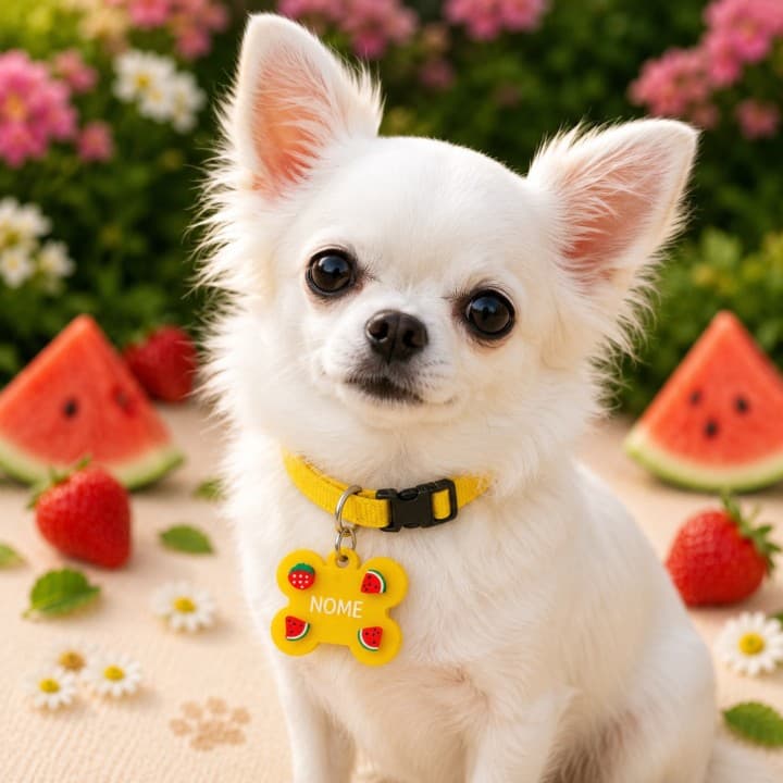 Medaglietta Personalizzata in Resina per Cani