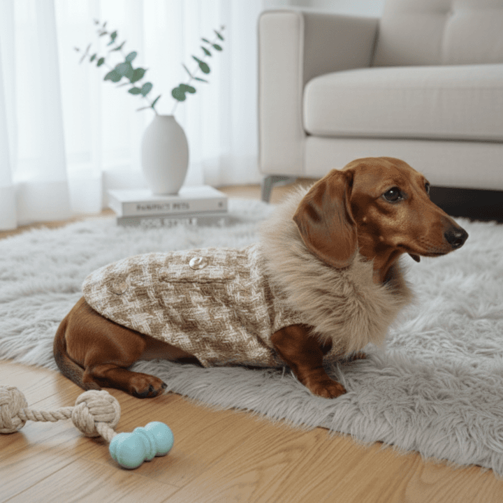 Cappottino Invernale Camel Coat per Cani