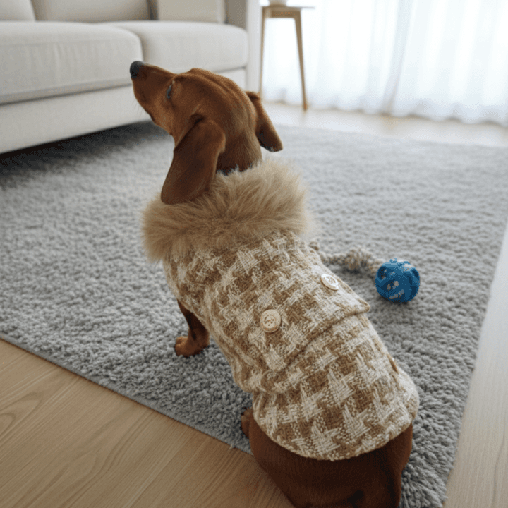 Cappottino Invernale Camel Coat per Cani