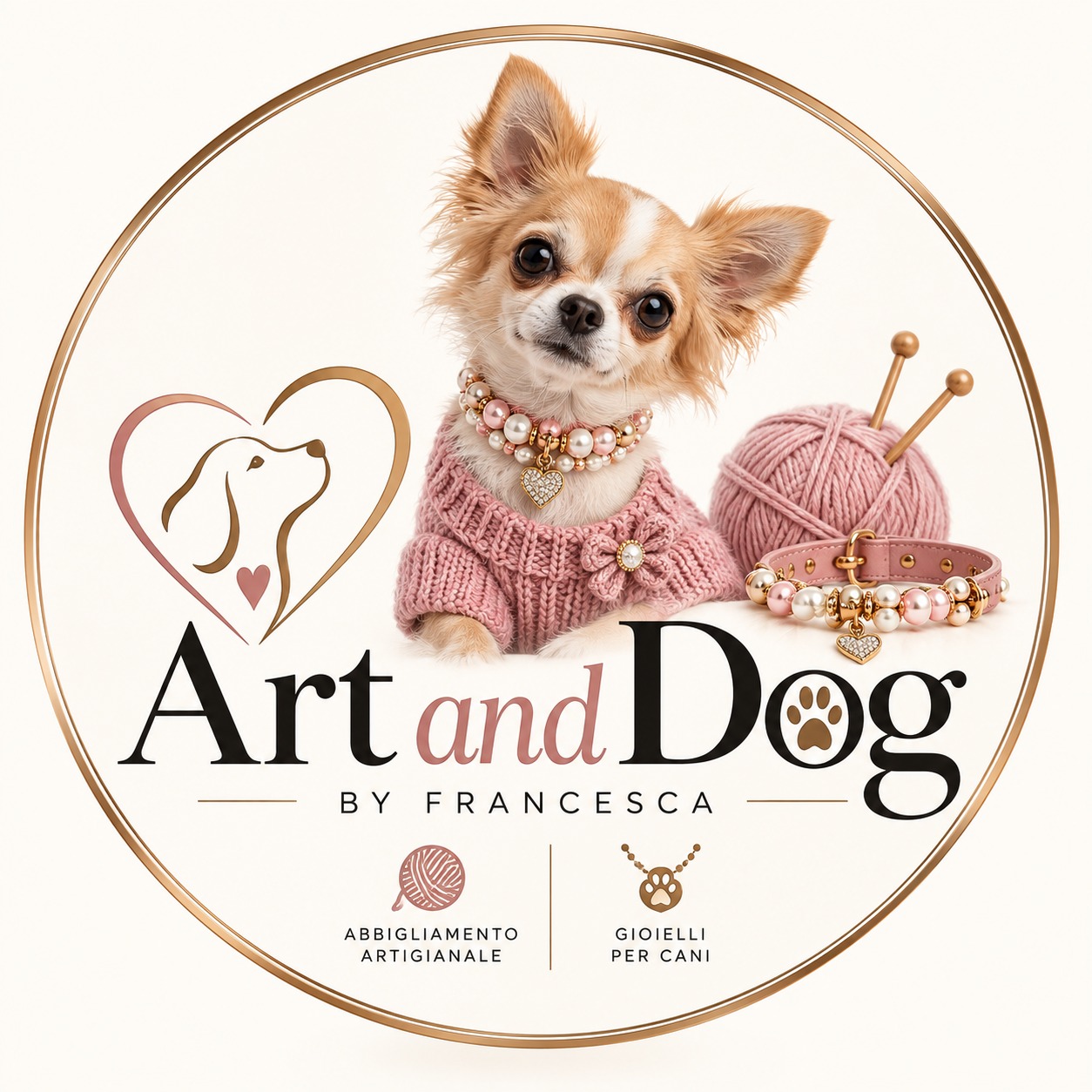 Logo di Art and Dog di Francesca